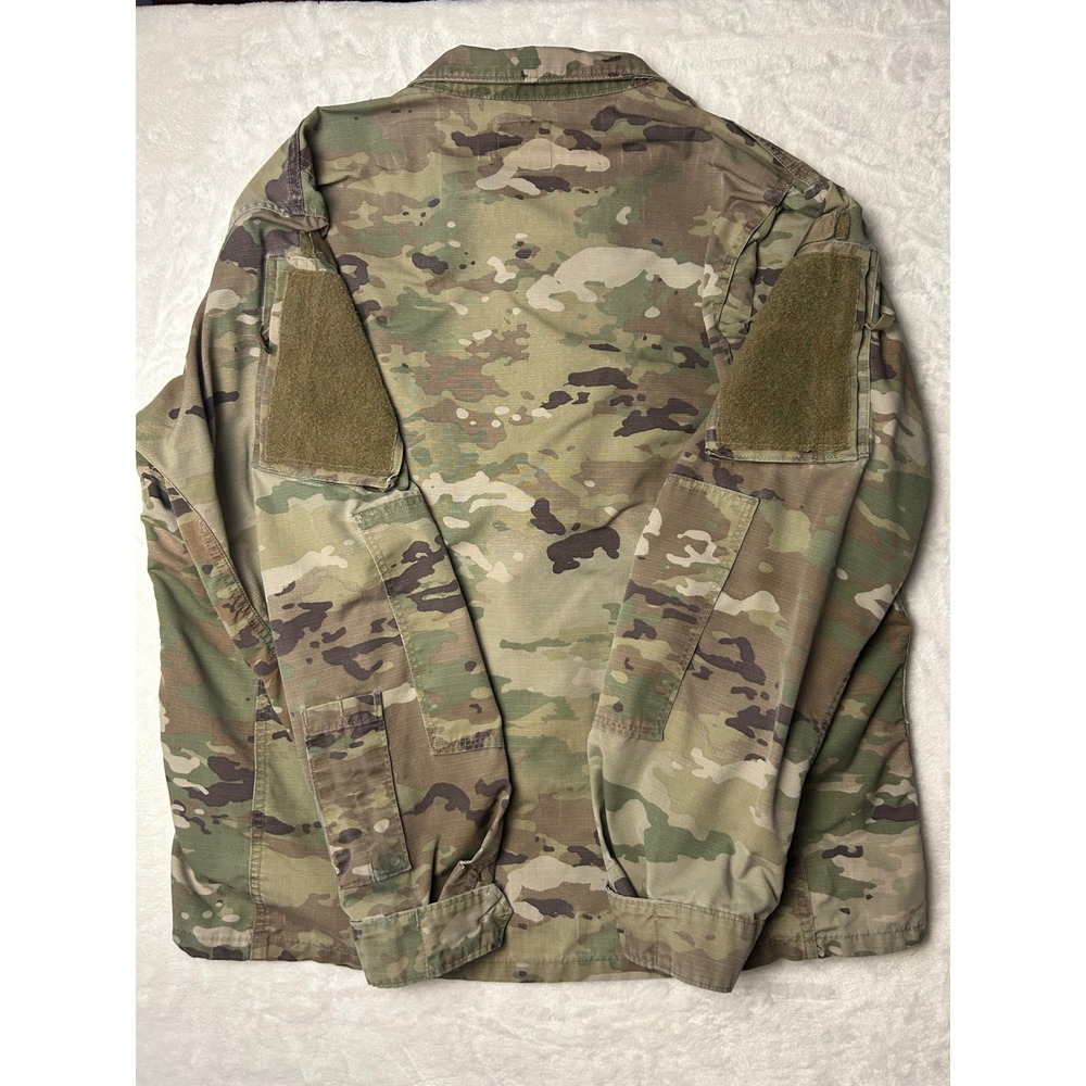 US Army OCP Multicam ACU Combat Uniform Coat Jacket Large Regular Traore Captain - Picture 2 of 6